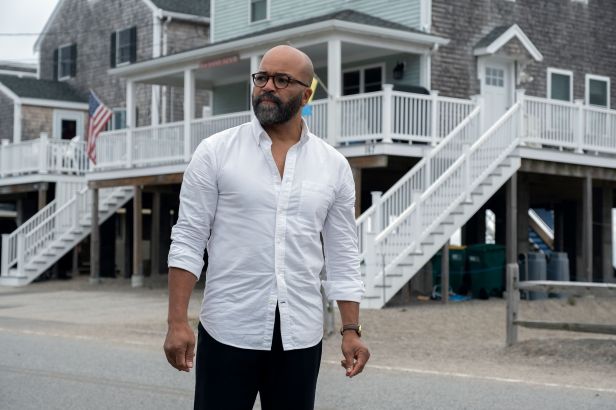 Jeffrey Wright as Dr. Thelonious "Monk" Ellison in the shot-in-Massachusetts movie "American Fiction." (Claire Folger/Orion Pictures.)